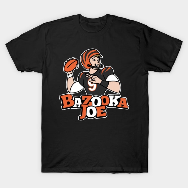 Bazooka Joe Burrow T-Shirt by Carl Cordes